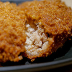 とん久 - メンチカツ