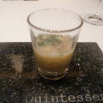 カンテサンス - 新高梨のスープ