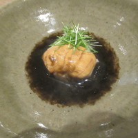御幸町 田がわ - 黒海苔　エビ芋　ウニ