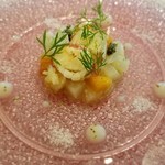 メゾン・ド・タカ芦屋 - オマール海老の冷菜