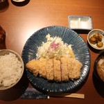 とんかつ ひびき - 上ロースかつ定食