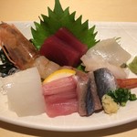 光悦 - コースの刺盛り-1人分