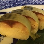 光悦 - 鯖の棒鮨も旨い