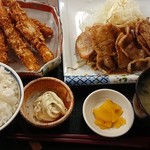 定食のむさしの - プロレス定食「猪木定食」