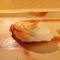 鮨 そえ島 - 鯛の昆布締め