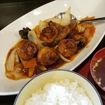 Chuuka Dainingu Hide - ジューシートマト酢豚‼️
