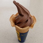 ミニストップ - 料理写真:ベルギーチョコソフト（220円）