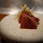 くずし鉄板 あばぐら - 勝浦産 メジマグロ