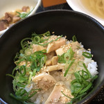 つけ麺 舞 - とりめしも合わせて注文すべきでしょう