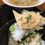 つけ麺 舞 - 半分くらい残して・・