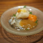 くずし鉄板 あばぐら - 長崎県産 赤なまこ、この子、このわた