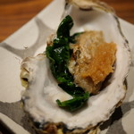 くずし鉄板 あばぐら - 広田産 焼き牡蠣