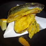 しげ老鮨 - 揚げ物・・・今回は秋刀魚も！
