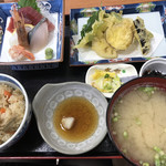 みなと亭 - 五目おこわ御膳