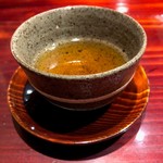 草喰 なかひがし - 終盤のほうじ茶