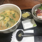 勝手処 絲 - 味噌ラーメン&ミニ海鮮丼