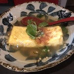 和バル 喜作 - 喜作のだしたまご焼き580円