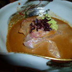 銀座うち山 - 鯛茶漬けUP～胡麻ダレが美味しい♪