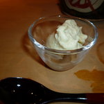 銀座うち山 - デザートのさつまいもプリン♪