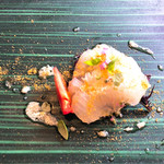 ラ ヴィオレッタ - 天然平目のカルパッチョ