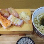 鮨きのすけ - 寿司＋うどんセット
