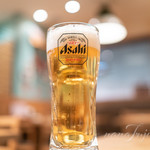 中華naきもち - 生ビール中 390円