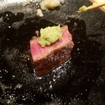 鳥茂 - 黒毛和牛ヒレ(一人前2,500円)　佐賀牛シャトーブリアン　注文は二人前から