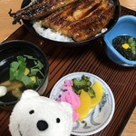 うなぎ和食処 松の家 - うな丼定食 Una-don Kabayaki Eel Rice Bowl Combo at Matsunoya, Kanzanjicho！♪☆(*^o^*)