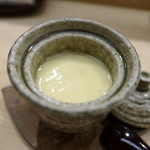 日本橋蛎殻町 すぎた - このわた茶碗蒸し