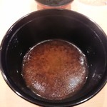 鮨 さかい - 味噌汁