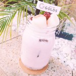 GOLDS - ドリンク写真:1月限定 あずきミルク