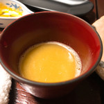 鳥田中 - 鶏鍋の出汁スープ