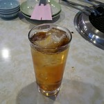 焼肉だるま - ランチの爽健美茶