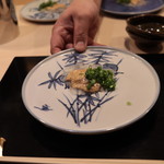 味あら井 - カワハギ肝和え