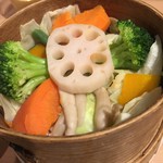 大戸屋ちゃんとごはん - 和ーニャカウダで食べる野菜のせいろ蒸し