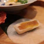 味あら井 - 唐墨大根餅