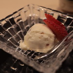 味あら井 - 栗のシャーベット