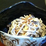 手挽きそば 一心 - 蕎麦サラダ♪