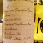 シシリヤ - ワイン　エチケット