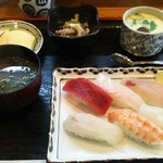 ひら田 - 寿司定食  （ランチ）８６０円