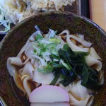 うどん処　あしほ - ランチセットのきしめん。