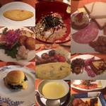 ザ・リッツ・カールトン大阪 - ブュッフェなので、適当な盛付けですみません。和洋中の朝食の数々