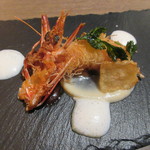 Bekk - 【車海老の唐芋巻き】