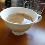 ステーキ食堂 ミートソルジャー - 珈琲も食後に戴きました♪