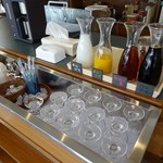 ステーキ食堂 ミートソルジャー - フリードリンクです♪