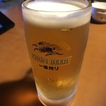 いっちょう - ビールは旨い