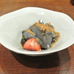 傳 - クリームチーズのムース　きな粉