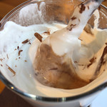 Deli's ケーキ＆コーヒー - 生クリームたっぷりんこ