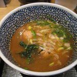 麺屋一燈 - 特製濃厚魚介つけ麺（つけ汁）