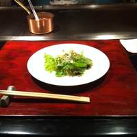 ステーキハウス 優味 - まずはサラダから♪